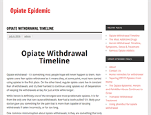 Tablet Screenshot of opiateepidemic.com